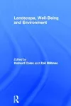 Landscape, Well-Being and Environment cover