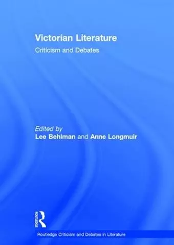 Victorian Literature cover