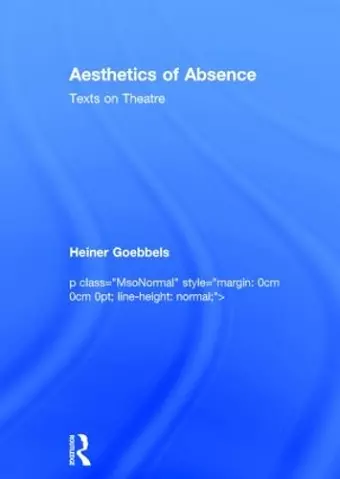 Aesthetics of Absence cover