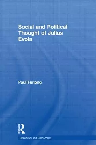 Social and Political Thought of Julius Evola cover