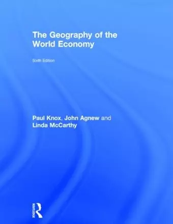 The Geography of the World Economy cover