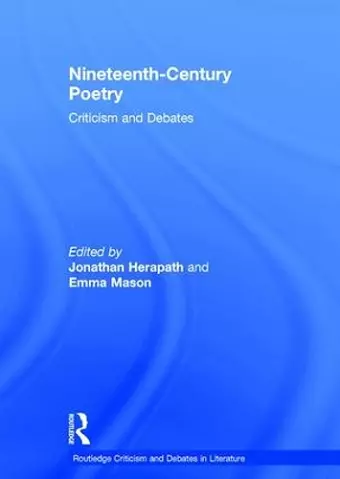 Nineteenth-Century Poetry cover