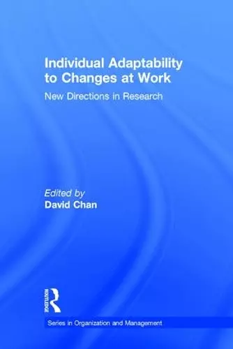 Individual Adaptability to Changes at Work cover