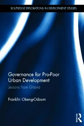 Governance for Pro-Poor Urban Development cover