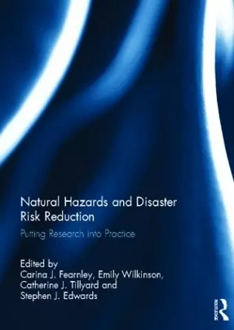 Natural Hazards and Disaster Risk Reduction cover