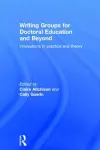 Writing Groups for Doctoral Education and Beyond cover