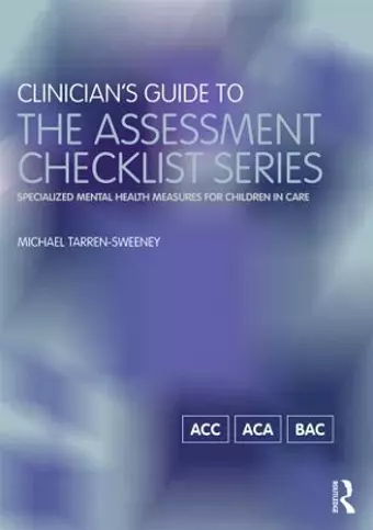 Clinician's Guide to the Assessment Checklist Series cover