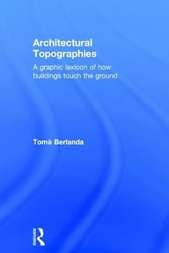 Architectural Topographies cover