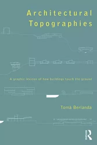 Architectural Topographies cover