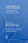 An Introduction to Tantric Philosophy cover