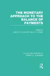 The Monetary Approach to the Balance of Payments cover