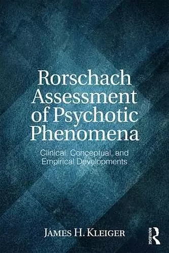 Rorschach Assessment of Psychotic Phenomena cover