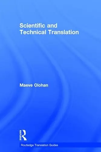 Scientific and Technical Translation cover