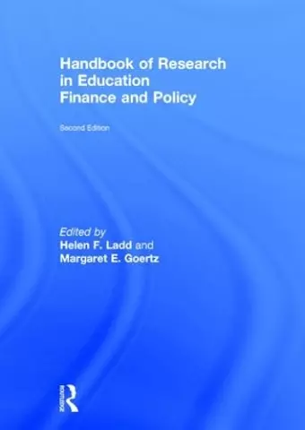 Handbook of Research in Education Finance and Policy cover