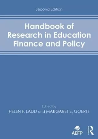 Handbook of Research in Education Finance and Policy cover