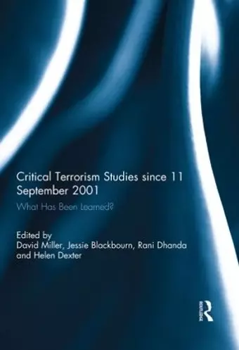 Critical Terrorism Studies since 11 September 2001 cover