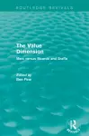 The Value Dimension (Routledge Revivals) cover