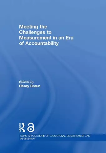 Meeting the Challenges to Measurement in an Era of Accountability cover