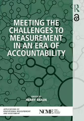 Meeting the Challenges to Measurement in an Era of Accountability cover