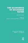 The Economics of Exchange Rates  (Collected Works of Harry Johnson) cover