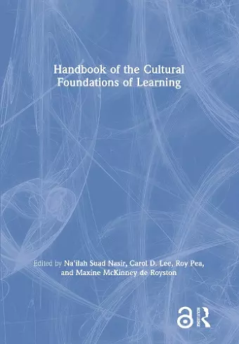 Handbook of the Cultural Foundations of Learning cover