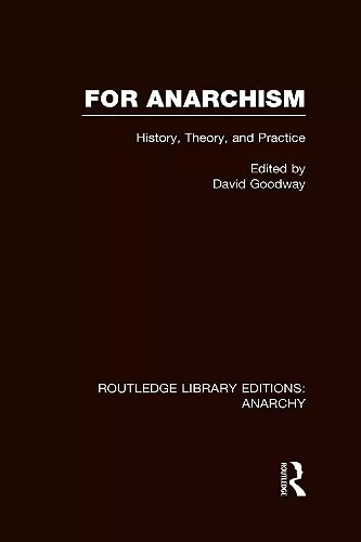 For Anarchism (RLE Anarchy) cover