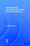 The Routledge Introduction to African American Literature cover