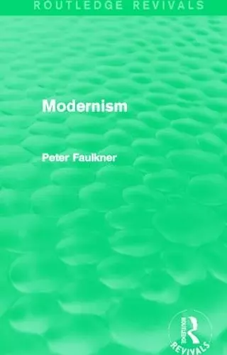 Modernism (Routledge Revivals) cover