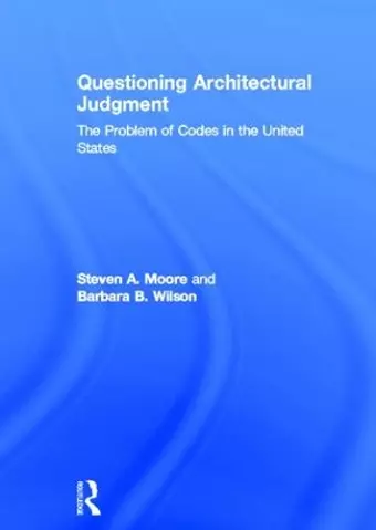 Questioning Architectural Judgment cover