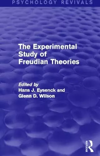 The Experimental Study of Freudian Theories cover