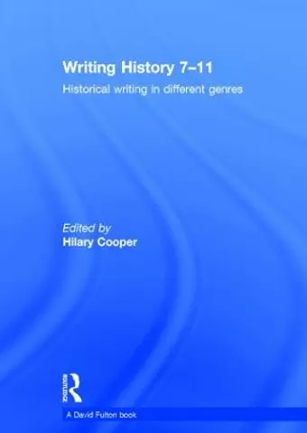 Writing History 7-11 cover