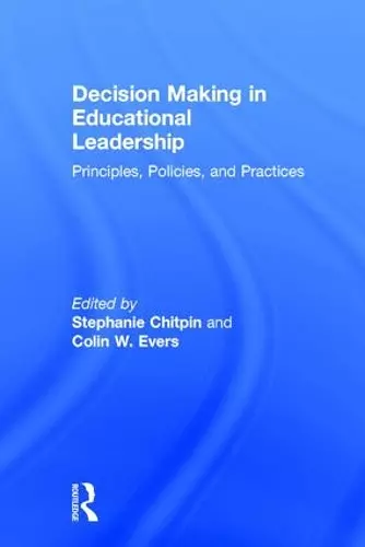 Decision Making in Educational Leadership cover