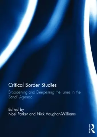 Critical Border Studies cover