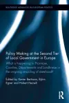 Policy Making at the Second Tier of Local Government in Europe cover