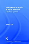 Interviewing in Social Science Research cover