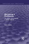 Becoming a Profession cover