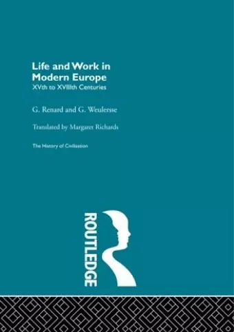 Life and Work in Modern Europe cover