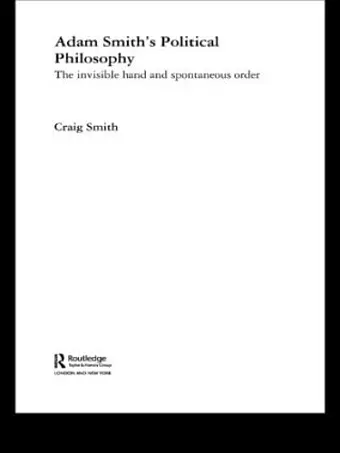 Adam Smith's Political Philosophy cover