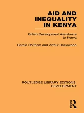 Aid and Inequality in Kenya cover