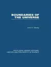 Boundaries of the Universe cover