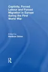 Captivity, Forced Labour and Forced Migration in Europe during the First World War cover