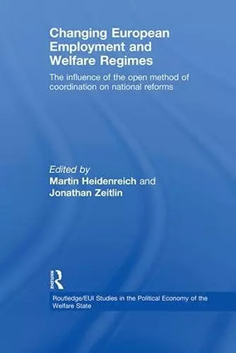 Changing European Employment and Welfare Regimes cover