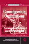 Commitment in Organizations cover