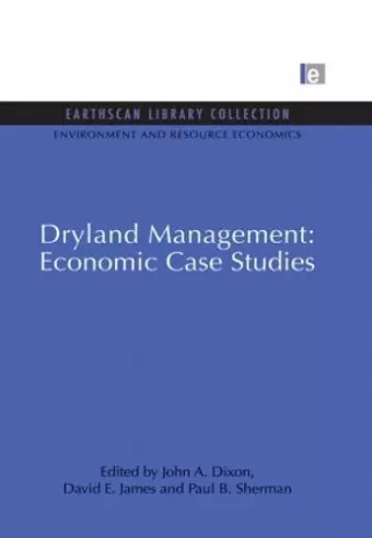 Dryland Management: Economic Case Studies cover