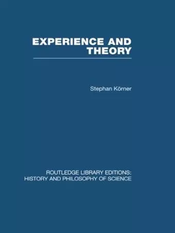 Experience and Theory cover