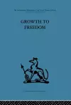 Growth to Freedom cover