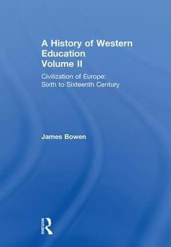 Hist West Educ:Civil Europe V2 cover