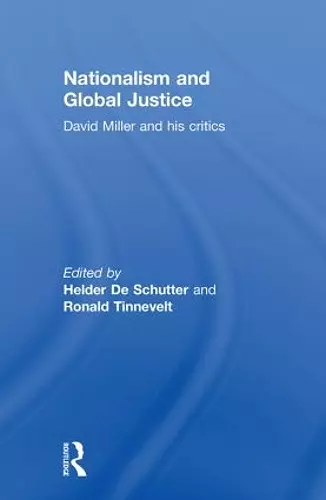 Nationalism and Global Justice cover