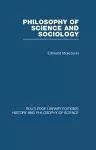 Philosophy of Science and Sociology cover