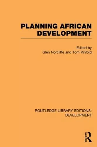 Planning African Development cover